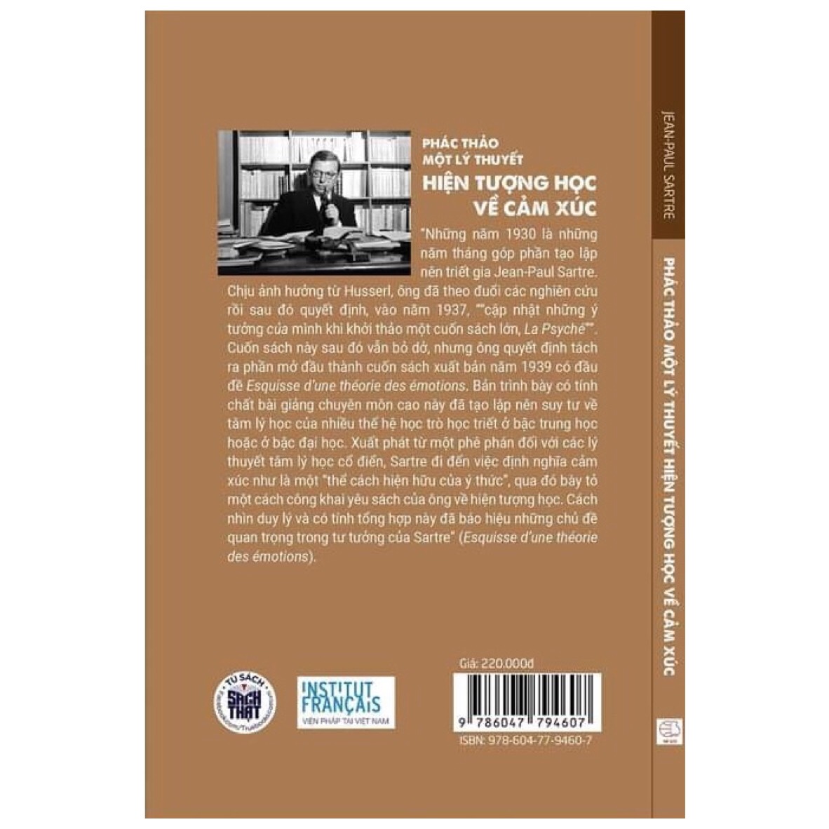 Phác Thảo Một Lý Thuyết Hiện Tượng Học Về Cảm Xúc - Jean-Paul Sartre - Phạm Anh Tuấn dịch -