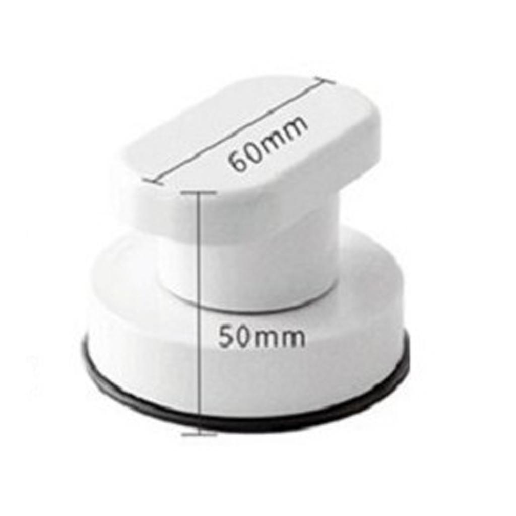 2xStrong Suction Cup Cabinet Handle Glass Door Pull Window Knob Decor White S