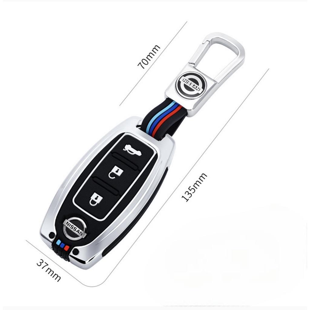 Ốp khóa kim loại phản quang Xe Nissan Xtrail, Teana, Terra, Navara, Sunny, Almera Hợp Kim Kẽm