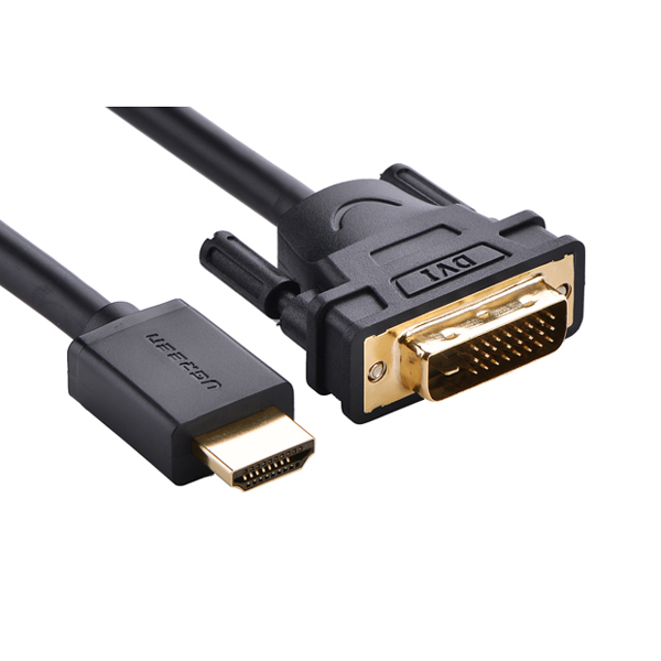 Cáp HDMI sang DVI Ugreen dài 1.5m 11150 -Hàng chính hãng