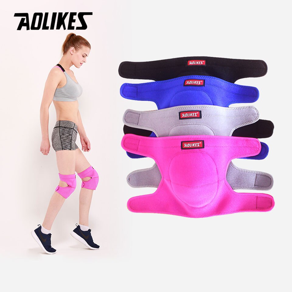 Bó bảo vệ đầu gối thể thao AOLIKES A-0216 Sponge collision sport knee