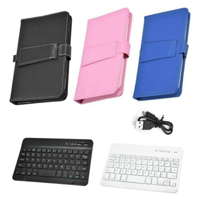 Bao da bàn phím cho điện thoại iPhone, máy tính bảng cao cấp Bluetooth thông minh
