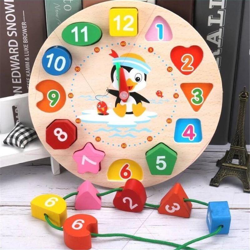 Bộ Combo 6 Món Đồ Chơi Bằng Gỗ An Toàn Cho Bé - Giúp Bé Phát Triển Trí Tuệ