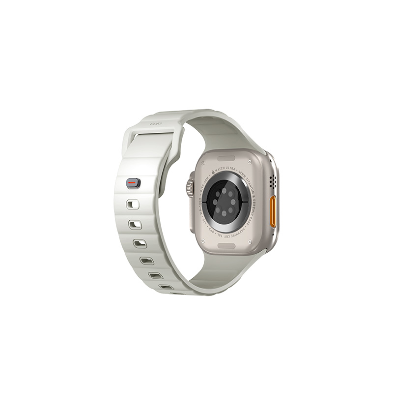 Dây Đeo Dạ Quang UNIQ STRIDE SE Fkm Rubber Cho Apple Watch Phát Sáng Trong Đêm Chất Liệu Cao Cấp Hàng Chính Hãng