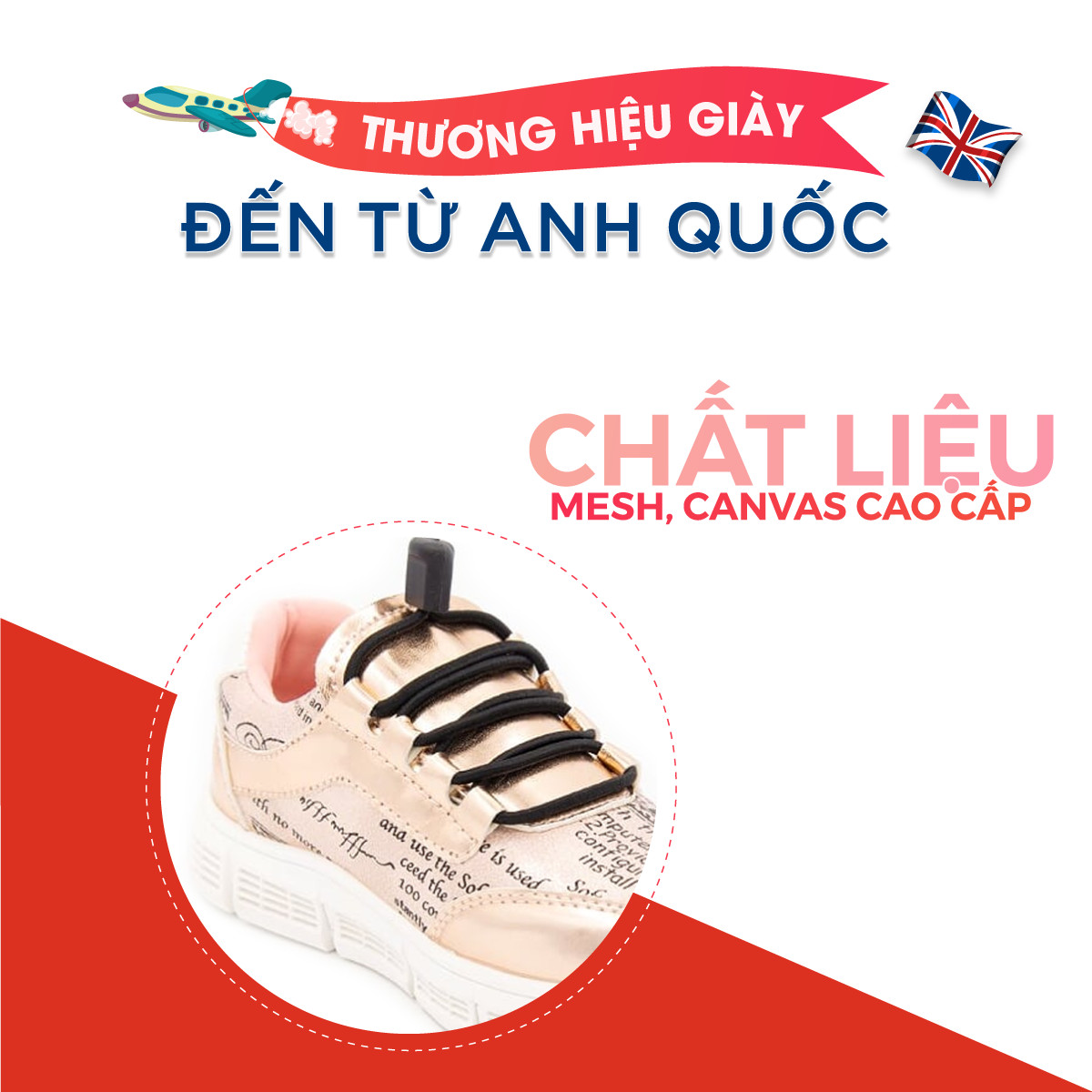 Giày Thể Thao Sneaker Bé Trai Bé Gái Đi Học Cổ Thấp Crown Space UK Active Trẻ em Cao Cấp CRUK251 Siêu Nhẹ Êm Size 28-36/4-14 Tuổi