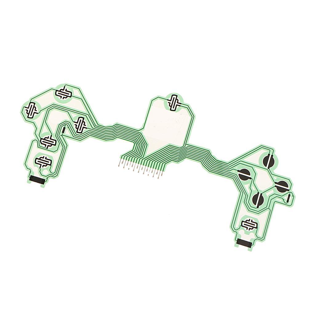 2 Piece Flex Conductive Film Circuit Keypad Board for Sony PS4 2.0/4.0