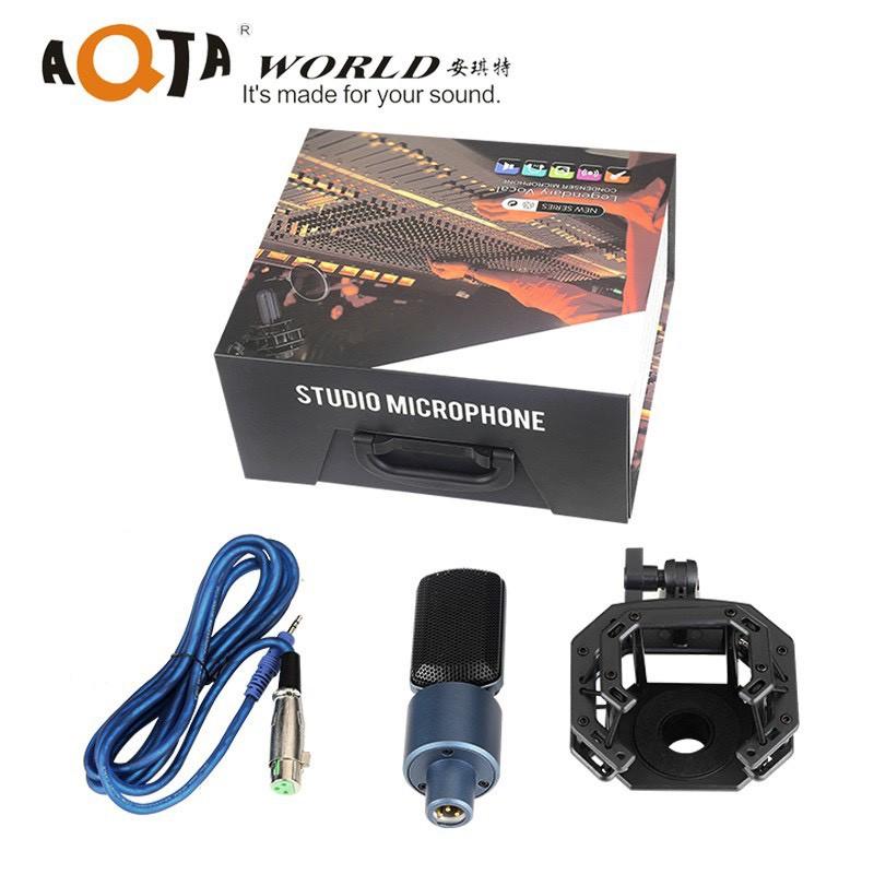 Trọn bộ combo thu âm livestream karaoke soundcard K300 micro ALC290 tặng full phụ kiện cao cấp bảo hành vàng 12 tháng