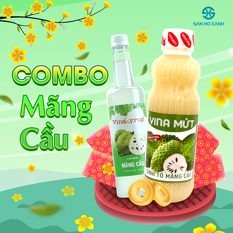 - Nguyên Liệu Pha Chế Trà Mãng Cầu Thơm Ngon - Tiện Lợi