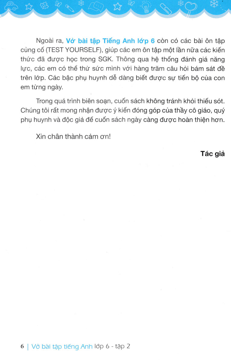 The Langmaster - Vở Bài Tập Tiếng Anh Lớp 6 - Tập 2 Global Success_MT