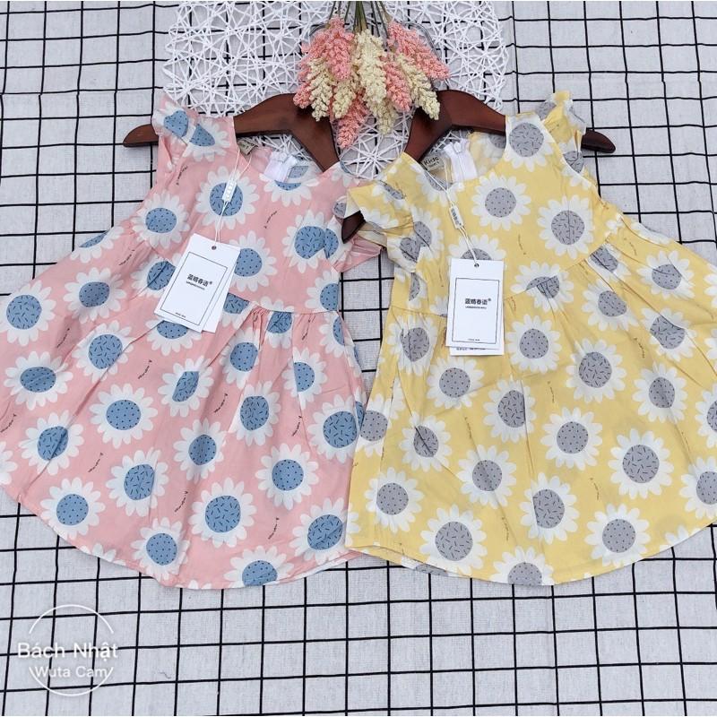 Váy đũi lụa cánh tiên cho bé gái từ 8-22kg