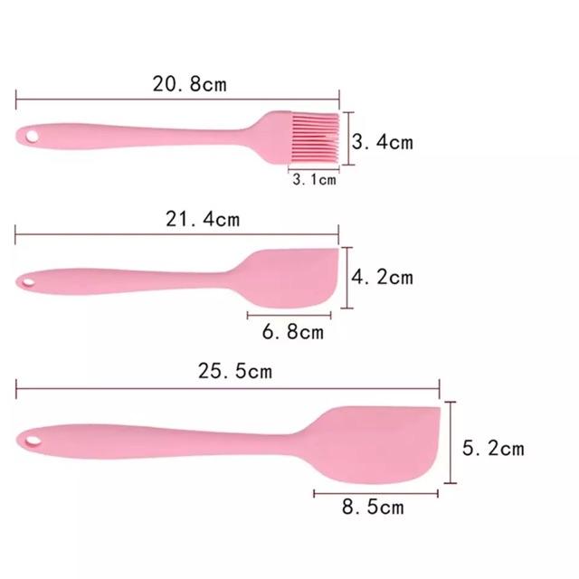 Bộ dụng cụ nấu bếp silicone 5 món chống dính