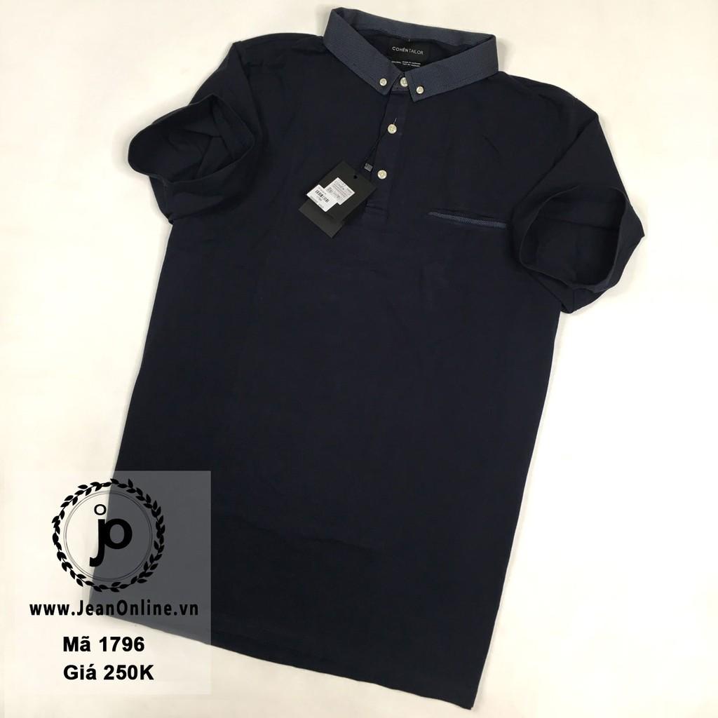 BIGSIZE - Áo thun nam cổ sơ mi