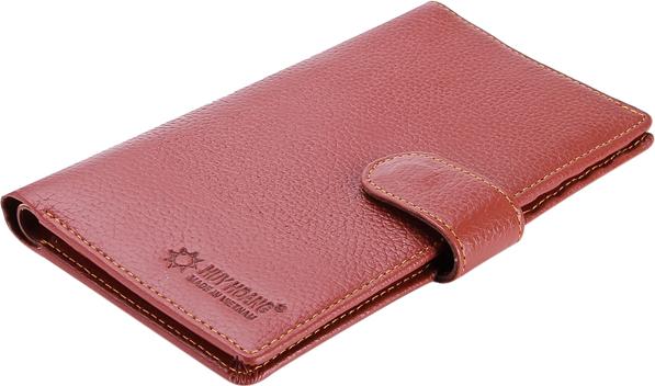 Ví Nam Dáng Đứng Huy Hoàng HT2144 - Da Bò