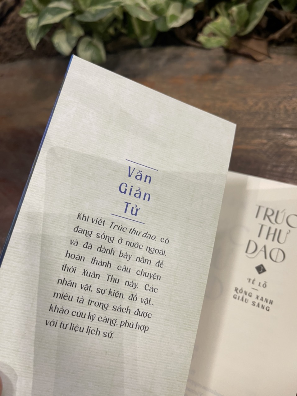 TRÚC THƯ DAO 3 – TỀ LỖ - RỒNG XANH GIẤU SÁNG – Nhã Nam