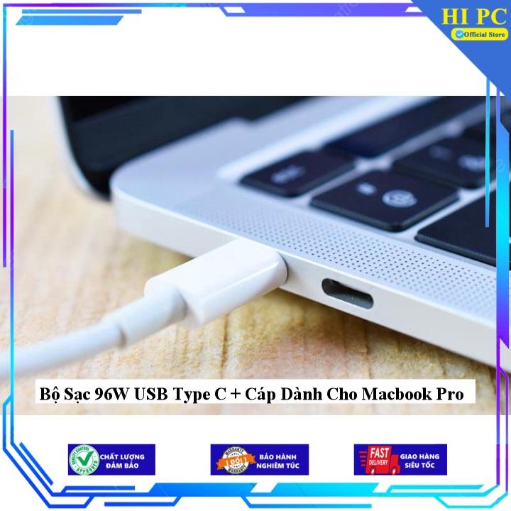 Sạc Dành Cho Macbook Pro 96W USB Type C + Cáp - Hàng Nhập Khẩu  - Hàng Nhập Khẩu