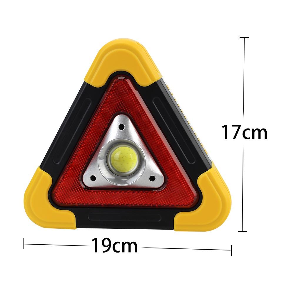 Đèn LED cảnh báo khẩn cấp hình tam giác di động tiện dụng cho xe hơi