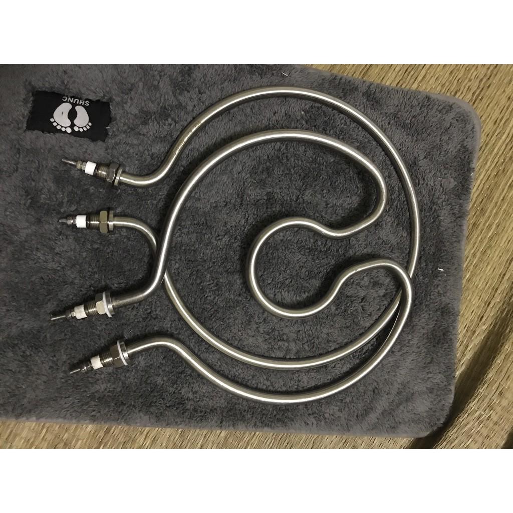 Thanh nhiệt vòng tròn inox 304 công suất 3kw 4kw 5kw điện 220V 380V