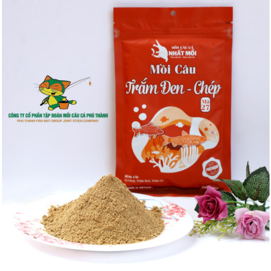 Mồi Câu Trắm Đen – Chép Mã 27 Hãng Mồi Câu Cá Phú Thành