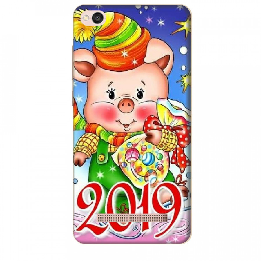 Ốp lưng dành cho điện thoại XIAOMI REDMI 4A Heo Xuân 2019