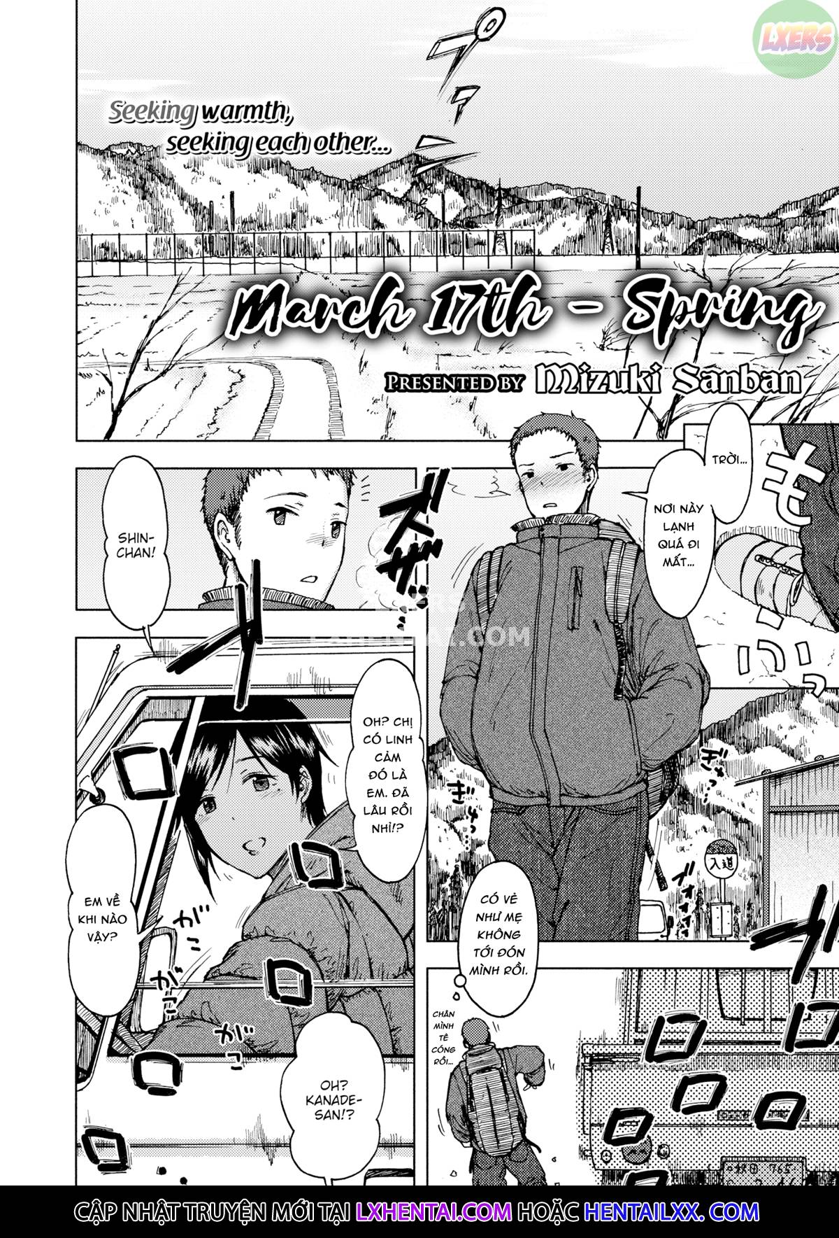 mùa xuân, ngày 17 tháng 3 chapter 1 2