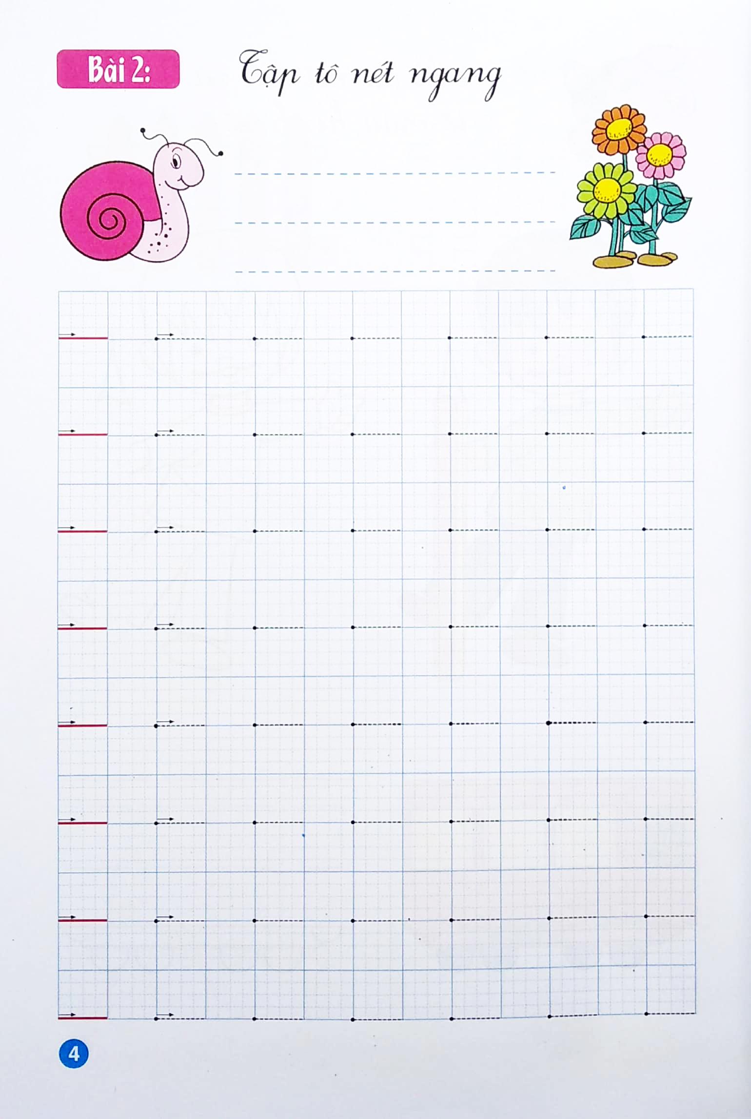 Sách - Tập Tô Mẫu Giáo - Nét Cơ Bản 1 (Dành Cho 3-4 Tuổi)