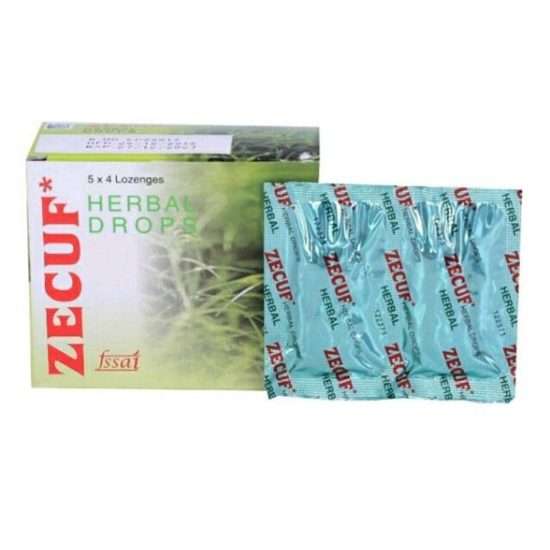 VIÊM NGẬM GIẢM HO ZECUF HERBAL DROPS