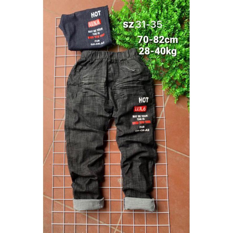 Quầnbò màu đen size 28-40kg chất mềm mịn không phai màu