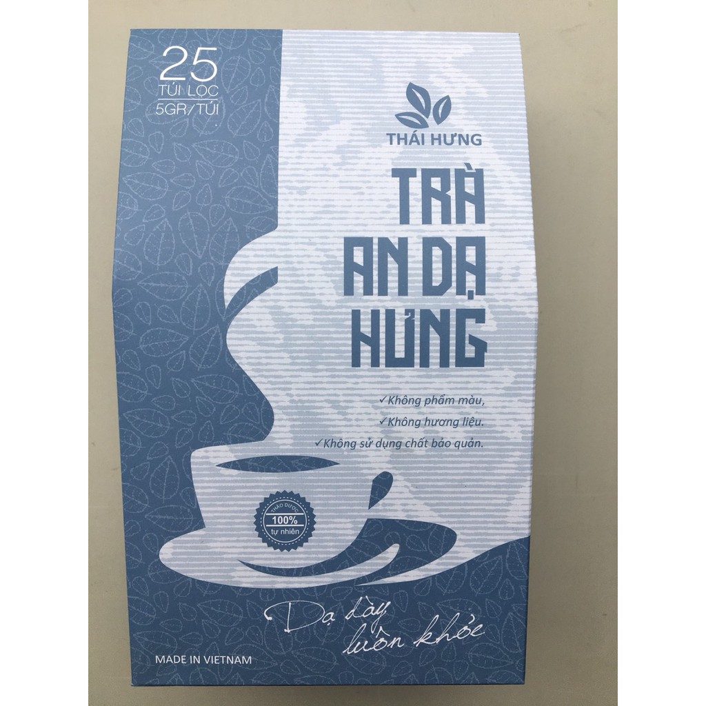 Combo 04 hộp Trà An Dạ Hưng Giảm ợ hơi, ợ chua, đầy bụng, đau rát thượng vị - Chống viêm loét, cầm máu dạ dày