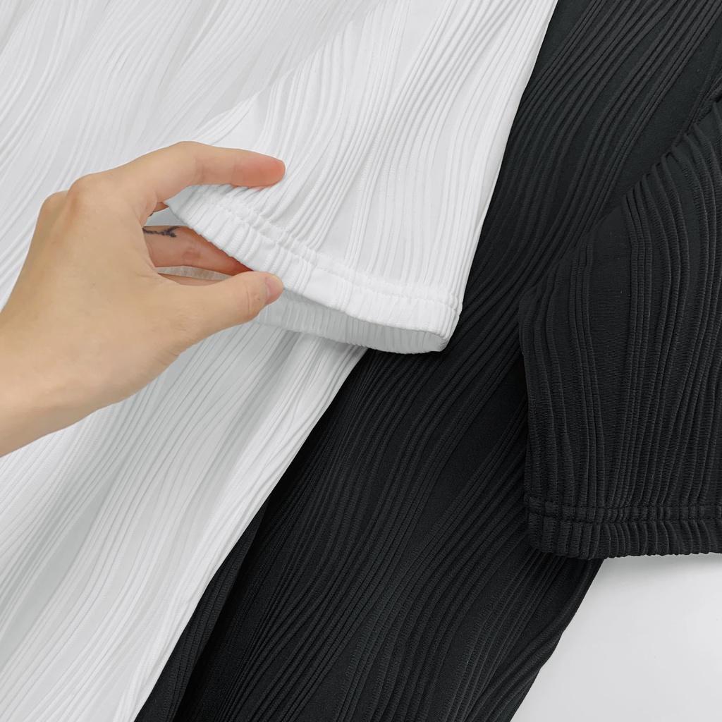 ÁO PHÔNG OVERSIZE WAVY, ÁO THUN CỘC TAY CÓ GỢN SÓNG UNISEX JACK LANE, LOCAL BRAND JACK LANE