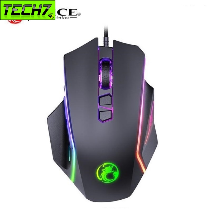 Chuột Led RGB gaming X4 7200dpi công thái học chống mỏi cổ tay Cho máy tính laptop hàng nhập khẩu
