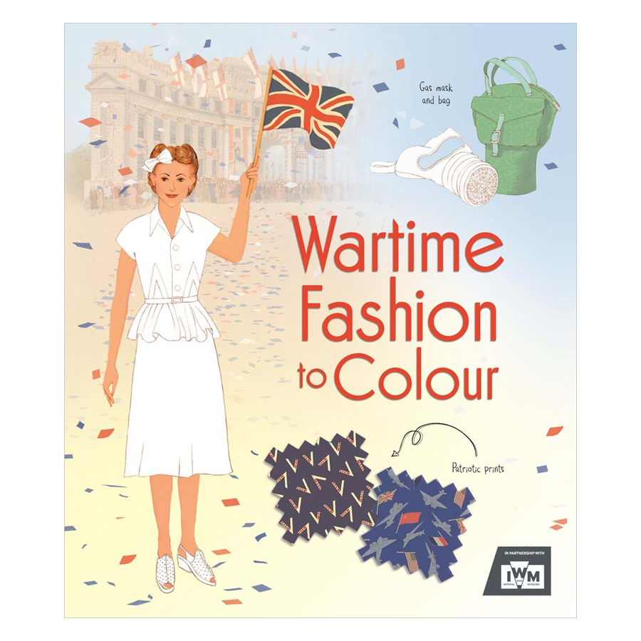 Usborne Wartime Fashion to Colour