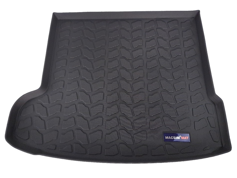 Thảm lót cốp xe ô tô JAGUAR F PACE 2015- nhãn hiệu Macsim chất liệu TPV màu be,màu đen.