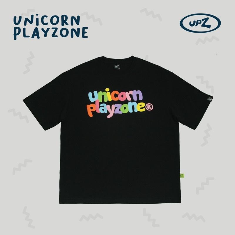 UPZ Áo Thun In Unicorn Play Zone Bảy Màu