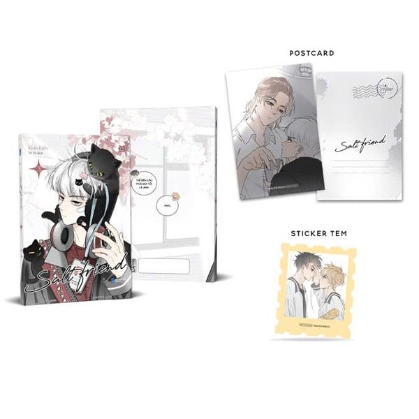 Sách - Salt Friend - Tập 3 - Tặng Kèm Postcard Bồi Cứng + Sticker Tem