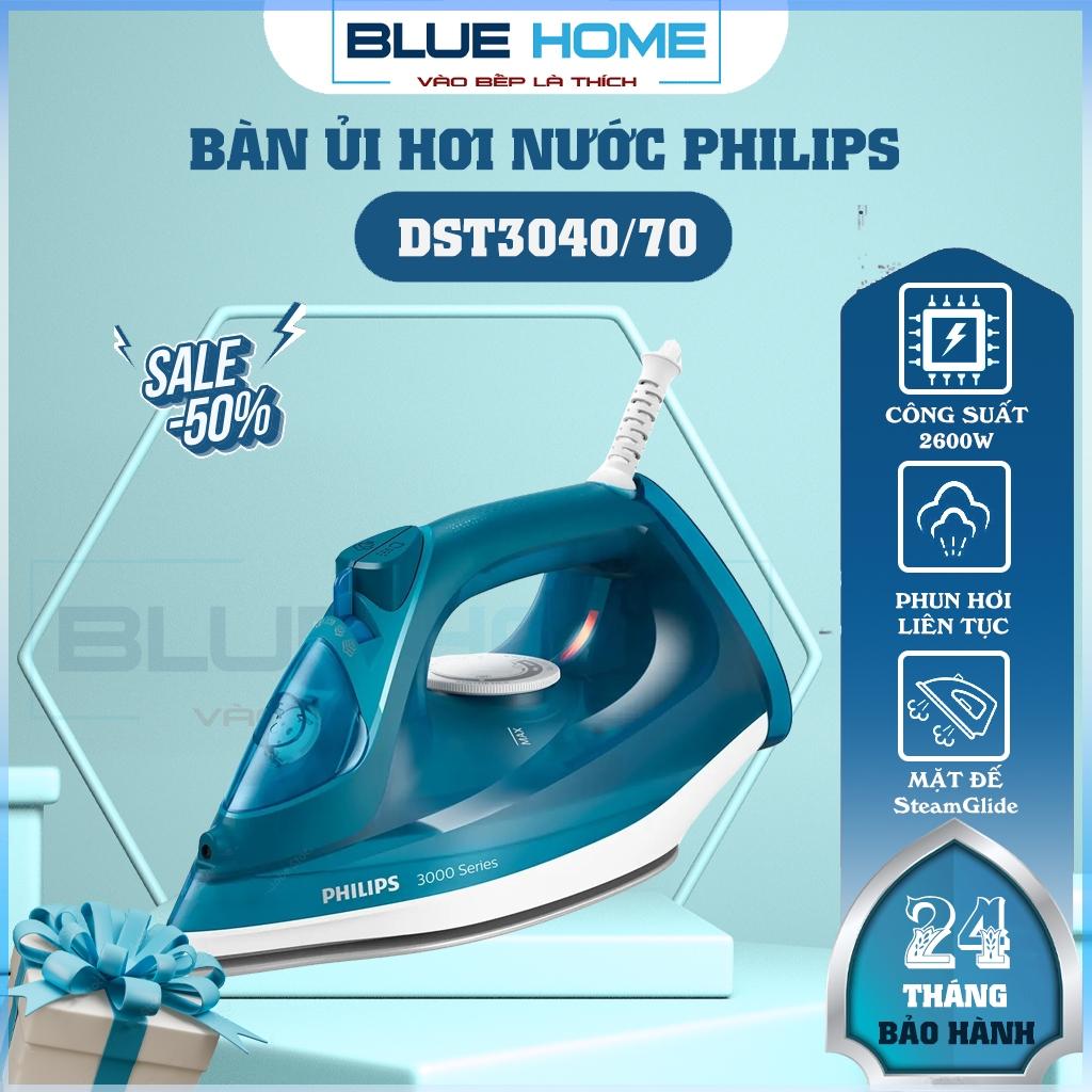 Bàn Ủi Hơi Nước Philips DST3040/70, 2600W Mặt Đế Ceramic, Hàng Chính Hãng