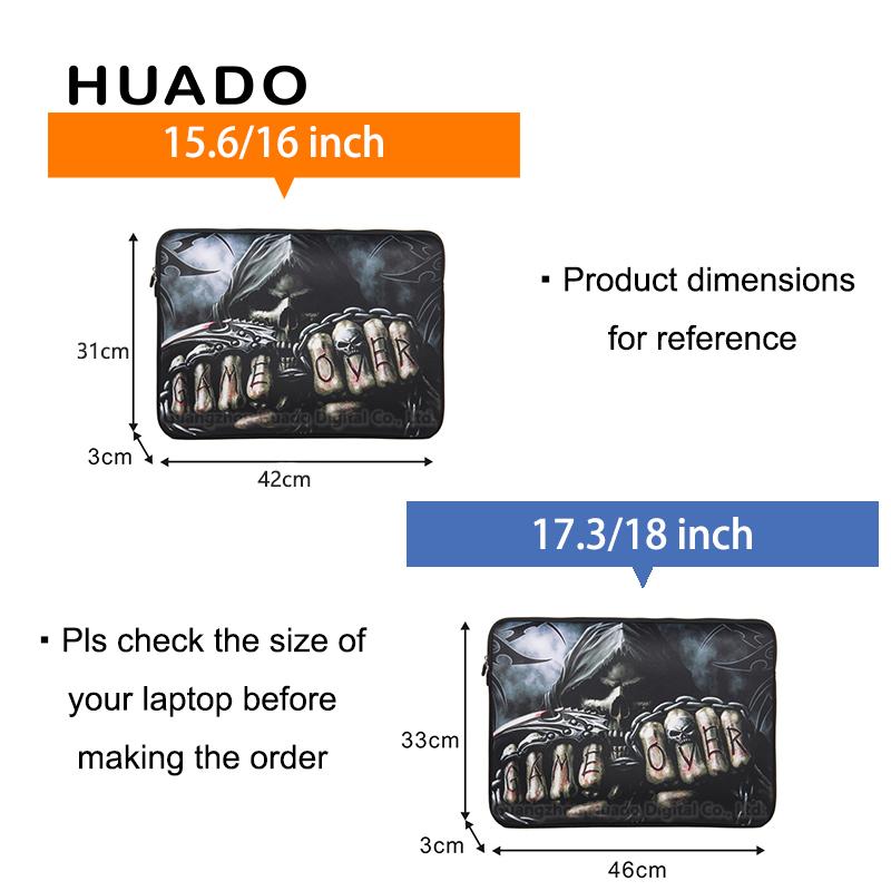 17.3 inch 18 inch Chơi Game túi máy tính xách tay chơi game cầm tay máy tính xách tay trường hợp máy tính TỰ LÀM bìa 15.6 "16" cho alienware 17 18/asus/dell