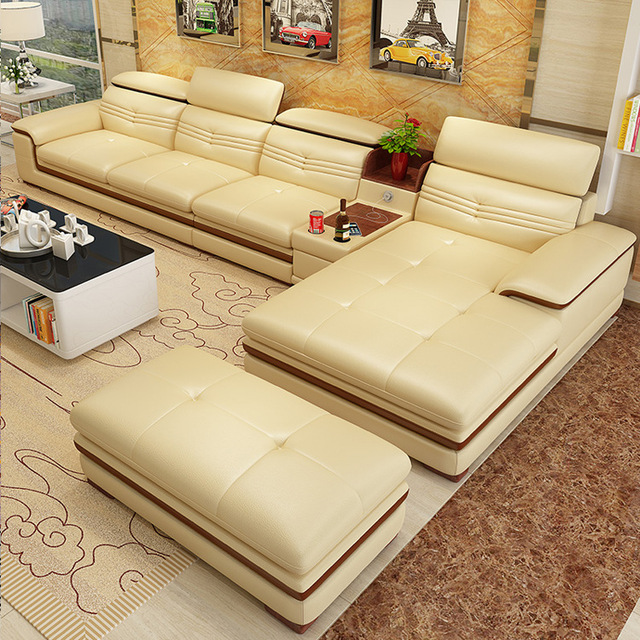 Sofa Da Cao Cấp Thiết Kế Tiện Dụng DP-SCC17