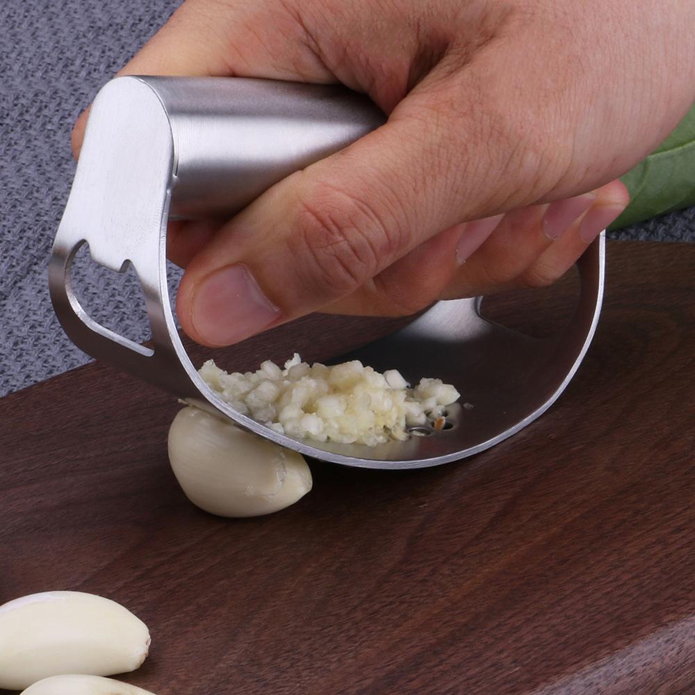 Dụng Cụ Nghiền Tỏi Bằng Thép Không Gỉ