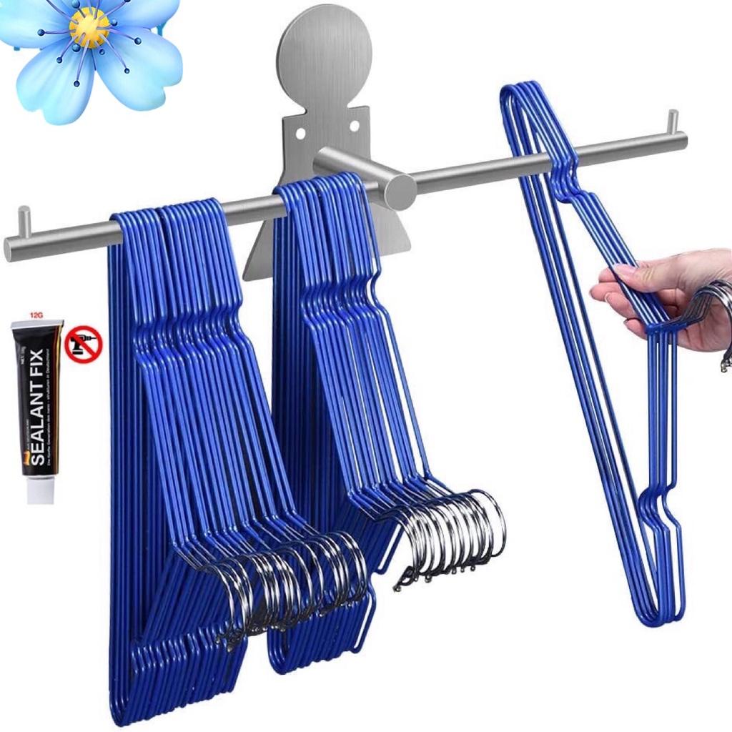 Giá treo móc phơi quần áo inox 304