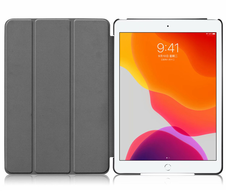 Bao Da Cover Dành Cho Apple Ipad 10.2 Inch 2019 Hỗ Trợ Smart cover Gấp Hoa Văn Họa Tiết