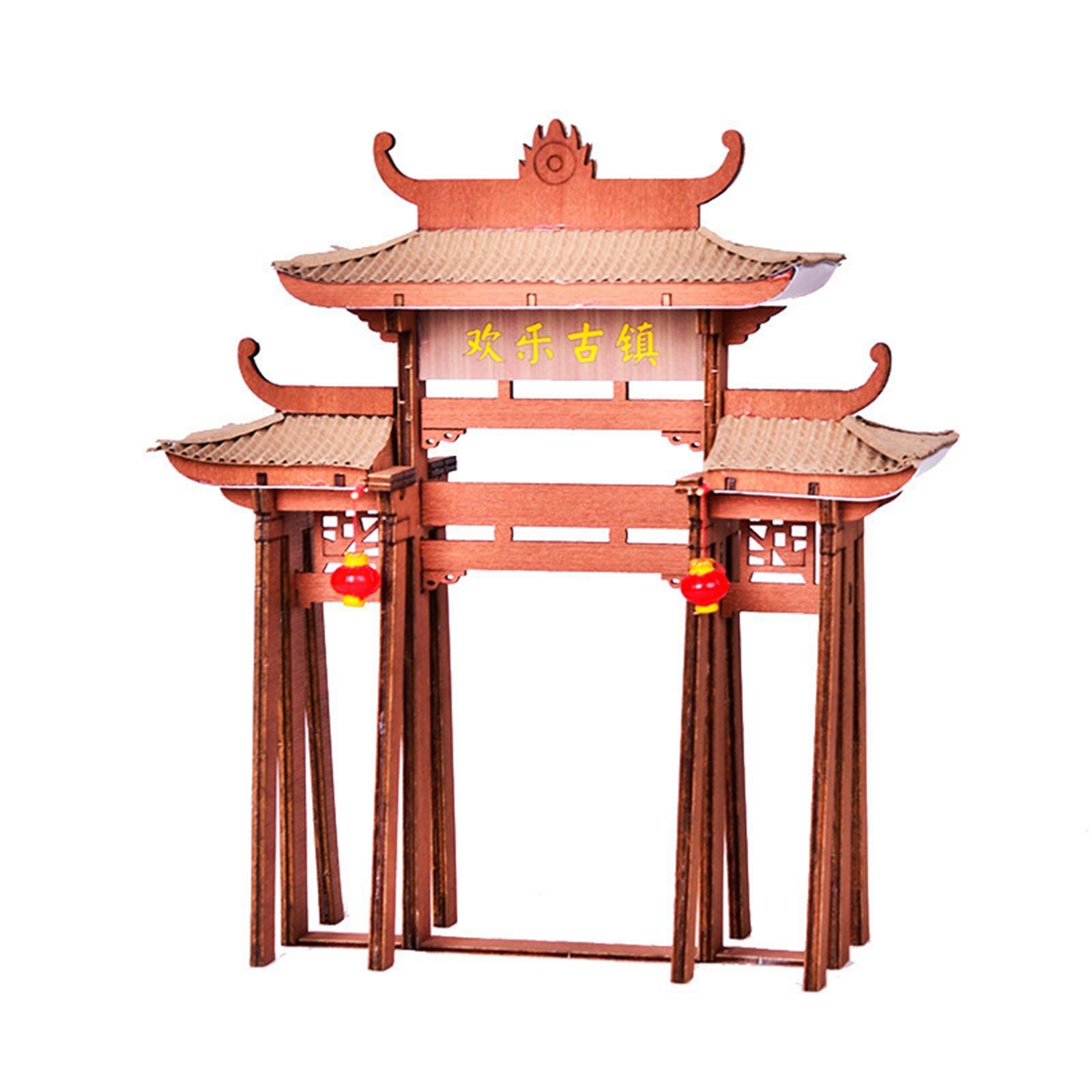 Wooden  Building  for Festival Gifts  Adults Boy