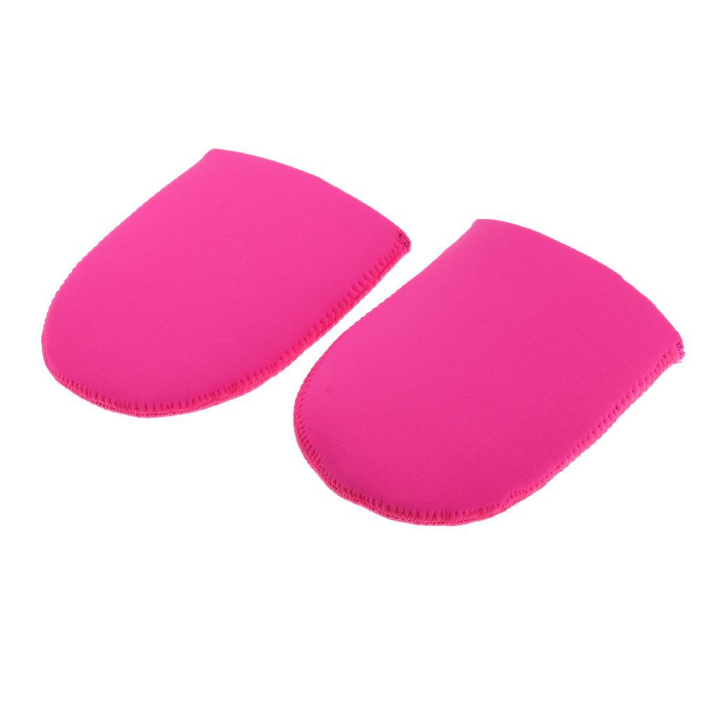 2x 1 Pair Neoprene Toe Socks for Running,