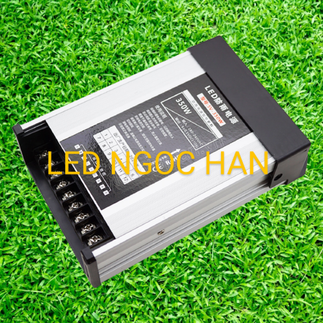 Nguồn 5V70A ngoài trời dùng cho led phá.o hoa, bảng hiệu led