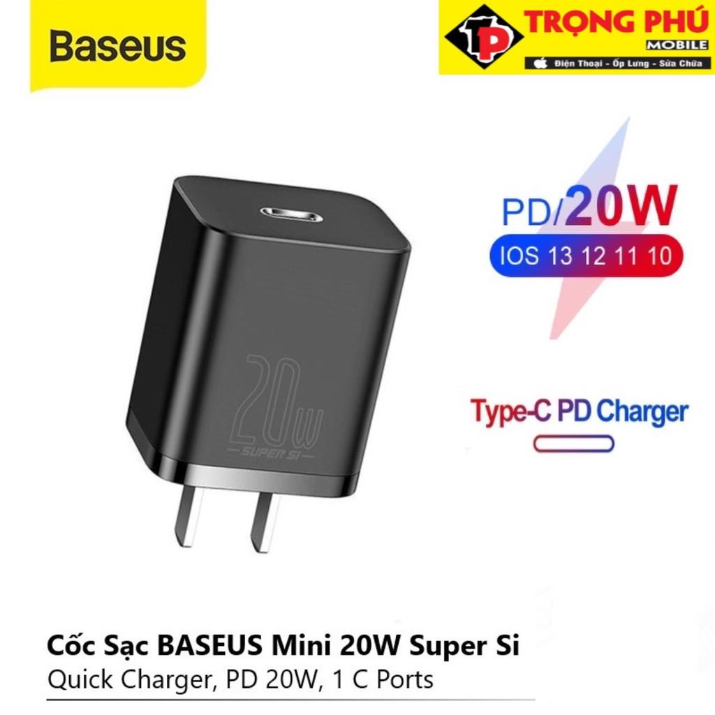 Củ sạc nhanh PD 20W Baseus Super Si Quick Charger