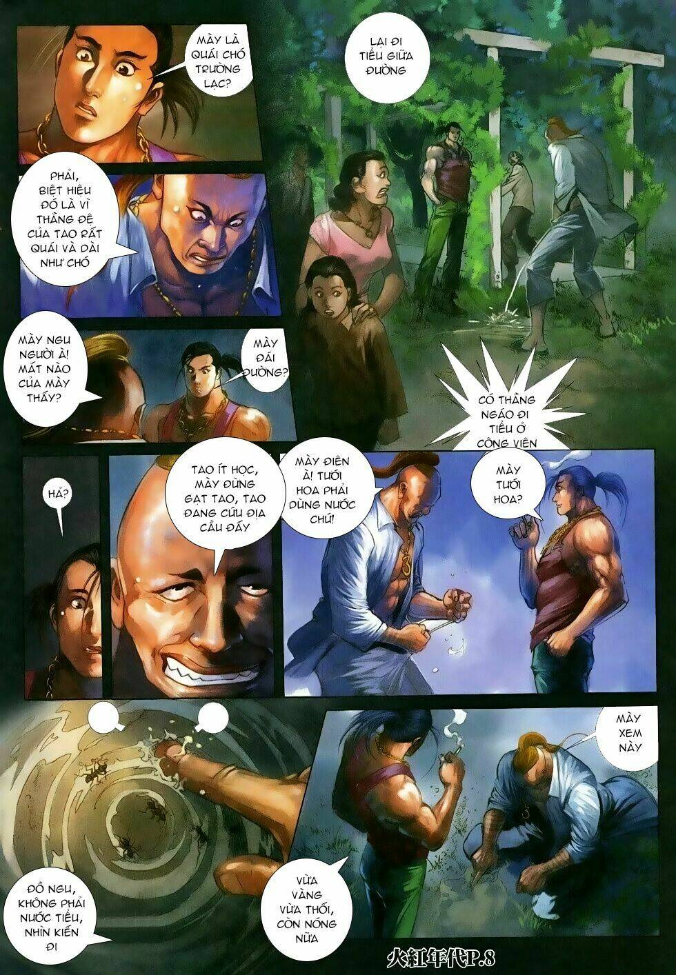 hỏa hồng niên đại hắc cốt đường chapter 118 6