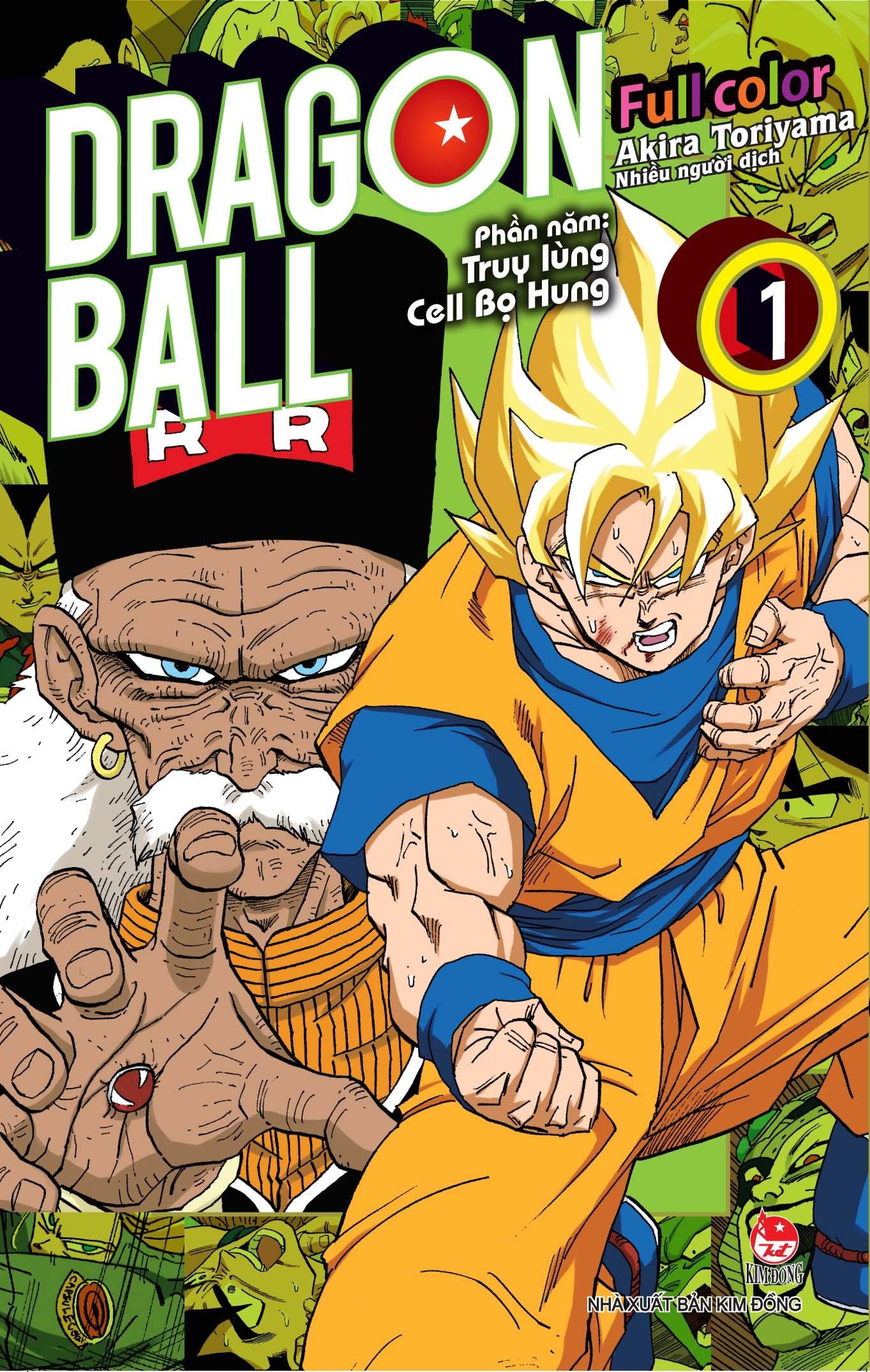 Dragon Ball Full Color - Phần Năm: Truy Lùng Cell Bọ Hung - Tập 1 - Tặng Kèm Ngẫu Nhiên 1 Trong 2 Mẫu Postcard Nhân Vật