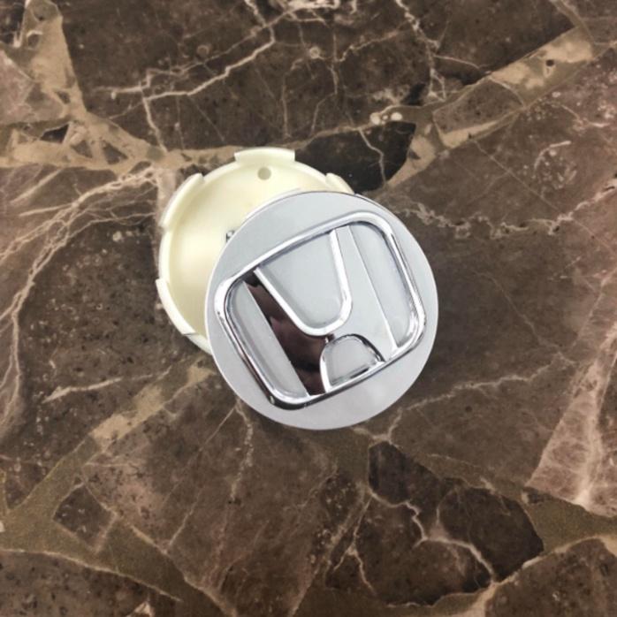 01 Logo chụp mâm bánh xe ô tô Honda đường kính 58mm HDA58