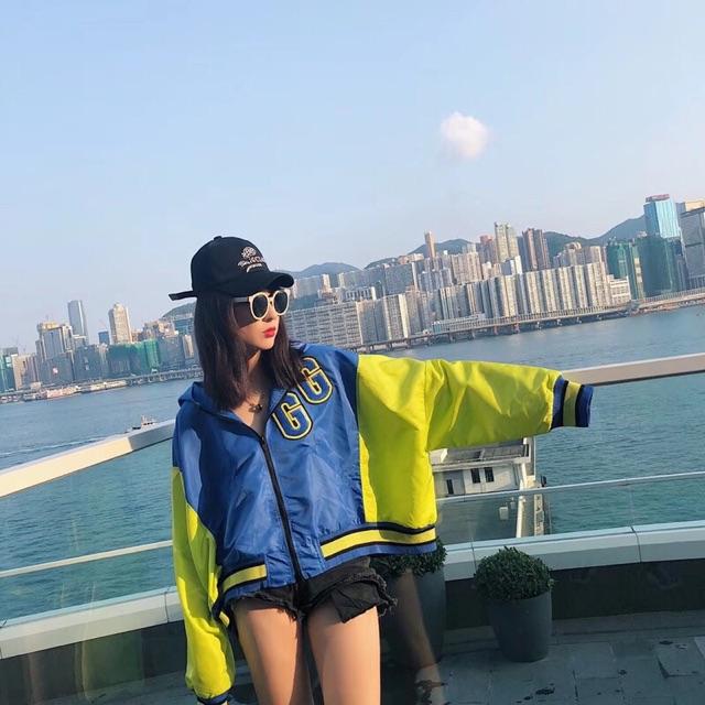 ÁO KHOÁC GIÓ NỮ FORM RỘNG CÁ TINH