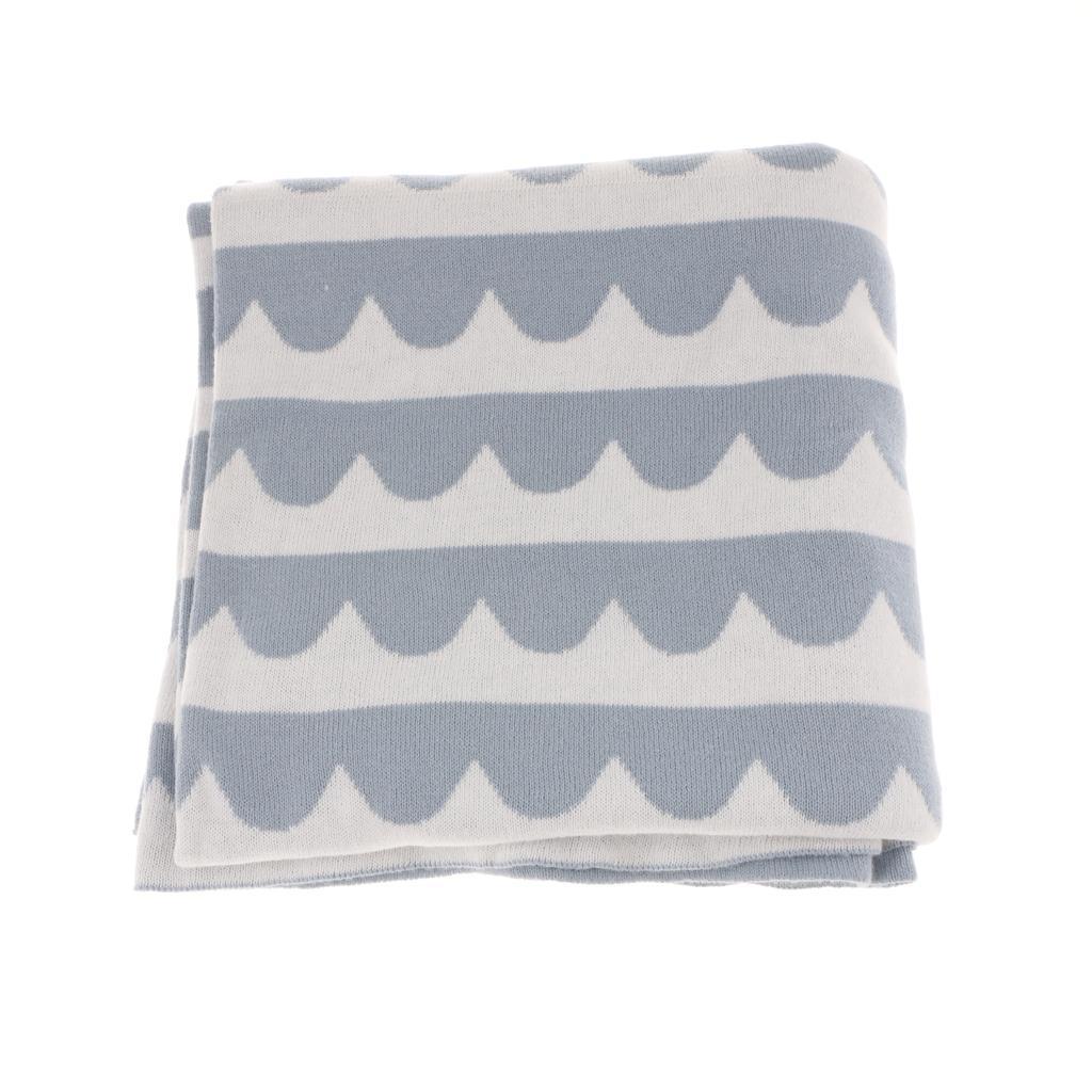 Knitted Throw Blanket Couch Cover