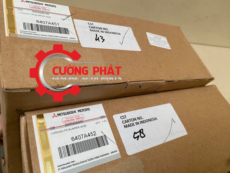 Nẹp mạ cản trước dưới Mitsubishi Xpander 2022